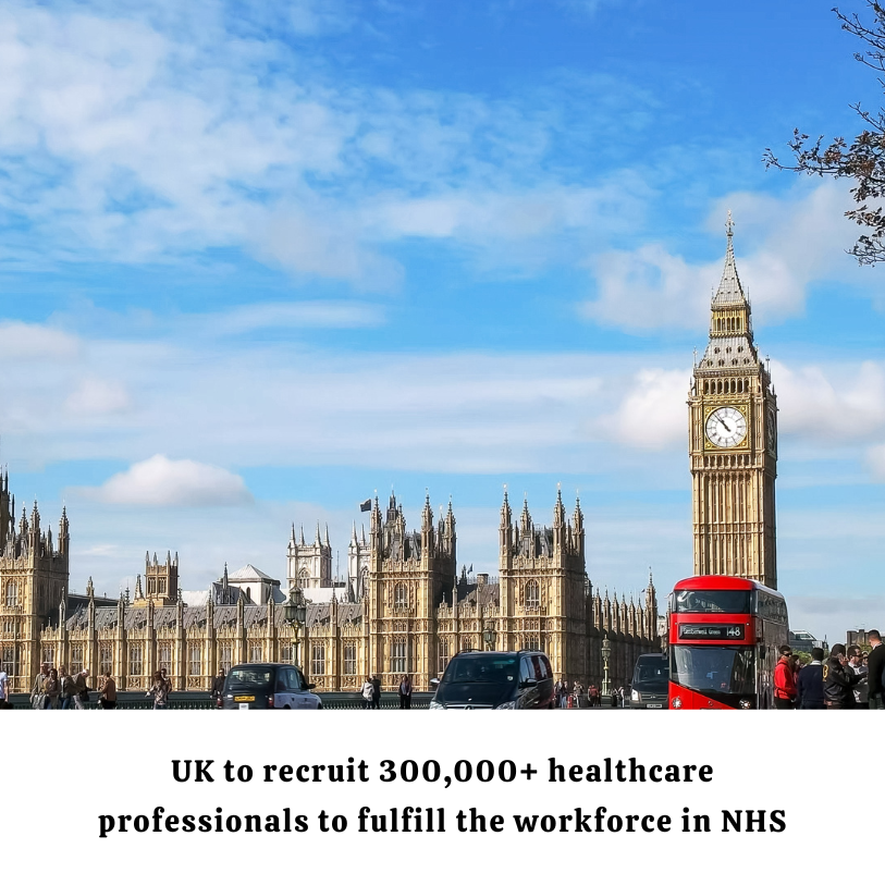 UK takes a big step to meet the workforce shortage in NHS